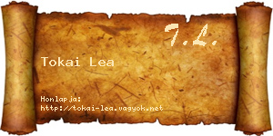 Tokai Lea névjegykártya